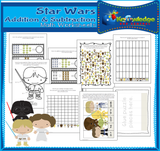 Star Wars Addition & Subtraction Math Worksheets