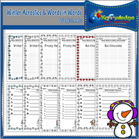 Acrostics and Words in Words Worksheets